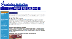 Desktop Screenshot of canadacaremedical.com